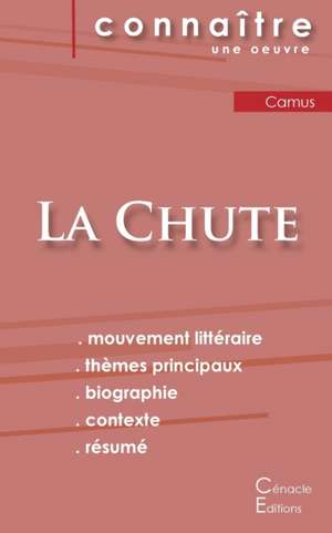 Fiche de lecture La Chute de Albert Camus (analyse littéraire de référence et résumé complet) de Albert Camus