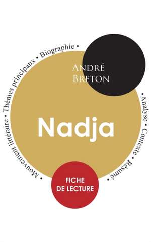 Fiche de lecture Nadja (Étude intégrale) de André Breton