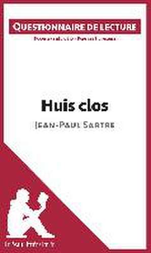 Huis clos de Jean-Paul Sartre de Lepetitlitteraire