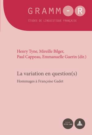 La Variation En Question(s) de Tyne, Henry