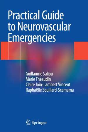 Practical Guide to Neurovascular Emergencies de Guillaume Saliou