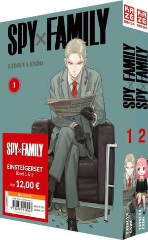 Spy x Family - Einsteigerset - Band 1 & 2 de Tatsuya Endo