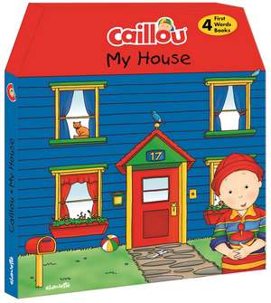 Caillou, My House: Includes 4 chunky board books de Chouette Publishing