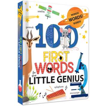 100 First Words for Little Genius de Annie Sechao