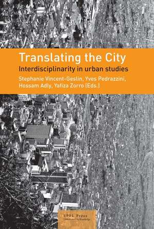 Translating the City – Interdisciplinarity in Urban Studies de Stephanie Vincent–geslin