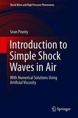 Introduction to Simple Shock Waves in Air: With Numerical Solutions Using Artificial Viscosity de Seán Prunty