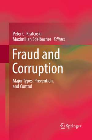 Fraud and Corruption de Peter C. Kratcoski