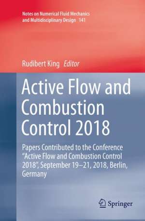 Active Flow and Combustion Control 2018 de Rudibert King