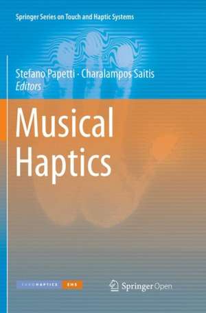 Musical Haptics de Stefano Papetti