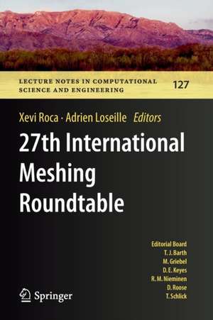 27th International Meshing Roundtable de Xevi Roca