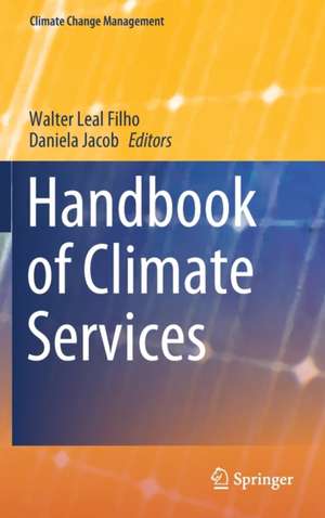 Handbook of Climate Services de Walter Leal Filho