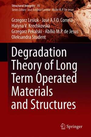 Degradation Theory of Long Term Operated Materials and Structures de Grzegorz Lesiuk