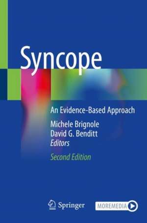 Syncope: An Evidence-Based Approach de Michele Brignole