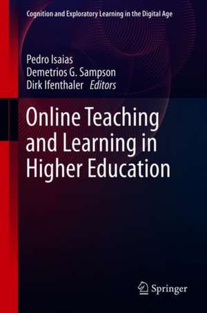 Online Teaching and Learning in Higher Education de Pedro Isaias