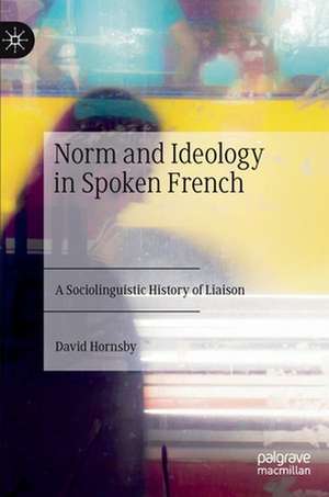 Norm and Ideology in Spoken French: A Sociolinguistic History of Liaison de David Hornsby