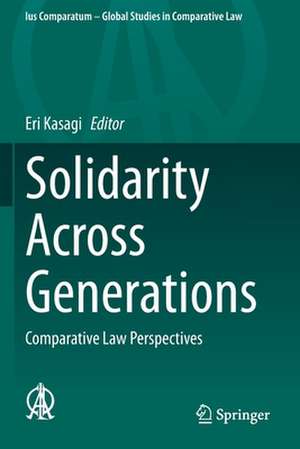 Solidarity Across Generations: Comparative Law Perspectives de Eri Kasagi