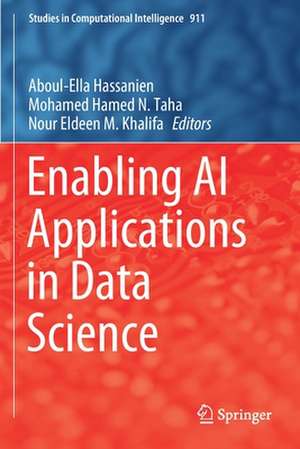 Enabling AI Applications in Data Science de Aboul-Ella Hassanien