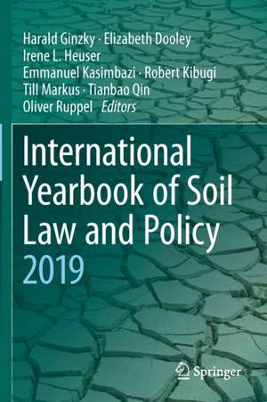 International Yearbook of Soil Law and Policy 2019 de Harald Ginzky