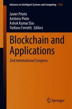 Blockchain and Applications: 2nd International Congress de Javier Prieto