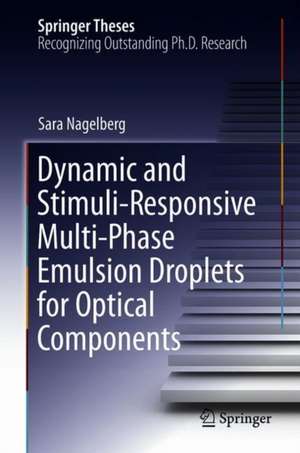 Dynamic and Stimuli-Responsive Multi-Phase Emulsion Droplets for Optical Components de Sara Nagelberg