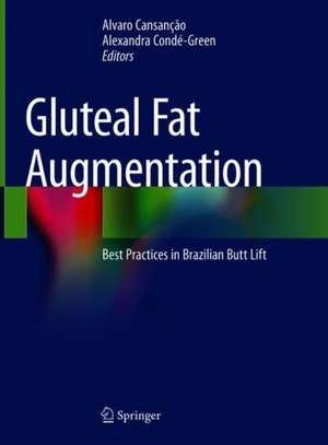 Gluteal Fat Augmentation: Best Practices in Brazilian Butt Lift de Alvaro Cansanção