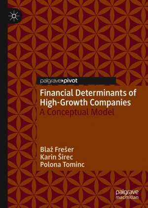 Financial Determinants of High-Growth Companies: A Conceptual Model de Blaž Frešer