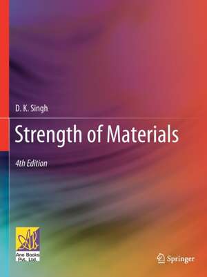 Strength of Materials de D. K. Singh