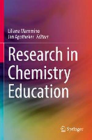 Research in Chemistry Education de Liliana Mammino