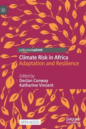 Climate Risk in Africa: Adaptation and Resilience de Declan Conway