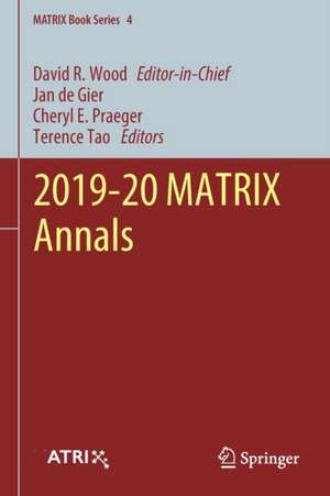 2019-20 MATRIX Annals de David R. Wood