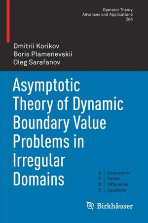 Asymptotic Theory of Dynamic Boundary Value Problems in Irregular Domains de Dmitrii Korikov