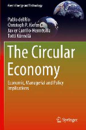 The Circular Economy: Economic, Managerial and Policy Implications de Pablo Del Río