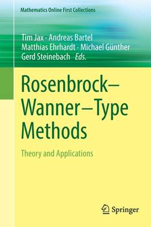 Rosenbrock—Wanner–Type Methods: Theory and Applications de Tim Jax