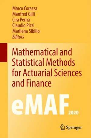 Mathematical and Statistical Methods for Actuarial Sciences and Finance: eMAF2020 de Marco Corazza