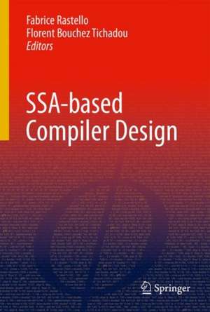 SSA-based Compiler Design de Fabrice Rastello