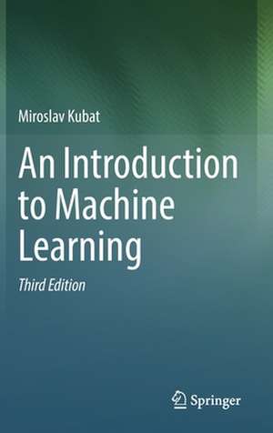 An Introduction to Machine Learning de Miroslav Kubat