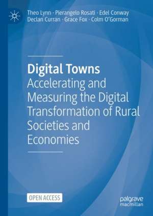 Digital Towns: Accelerating and Measuring the Digital Transformation of Rural Societies and Economies de Theo Lynn