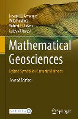 Mathematical Geosciences: Hybrid Symbolic-Numeric Methods de Joseph L. Awange