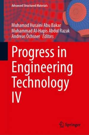 Progress in Engineering Technology IV de Muhamad Husaini Abu Bakar