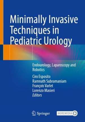 Minimally Invasive Techniques in Pediatric Urology: Endourology, Laparoscopy and Robotics de Ciro Esposito