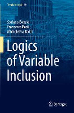 Logics of Variable Inclusion de Stefano Bonzio