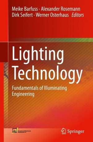 Lighting Technology: Fundamentals of Illuminating Engineering de Meike Barfuss