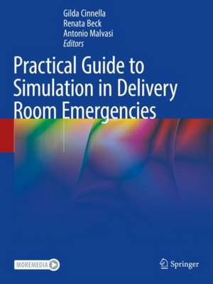 Practical Guide to Simulation in Delivery Room Emergencies de Gilda Cinnella