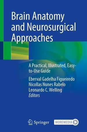 Brain Anatomy and Neurosurgical Approaches: A Practical, Illustrated, Easy-to-Use Guide de Eberval Gadelha Figueiredo