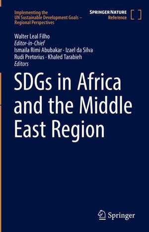 SDGs in Africa and the Middle East Region de Walter Leal Filho