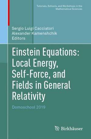 Einstein Equations: Local Energy, Self-Force, and Fields in General Relativity: Domoschool 2019 de Sergio Luigi Cacciatori