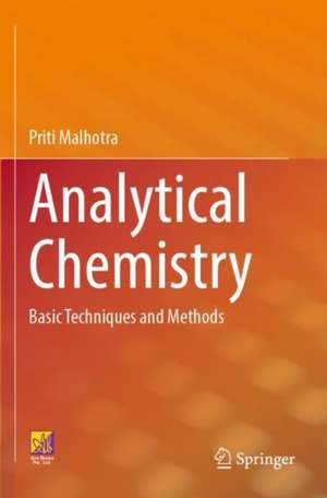 Analytical Chemistry de Priti Malhotra