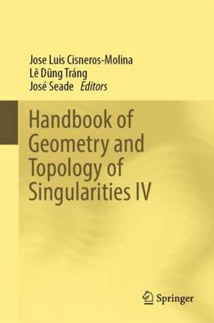 Handbook of Geometry and Topology of Singularities IV de José Luis Cisneros-Molina