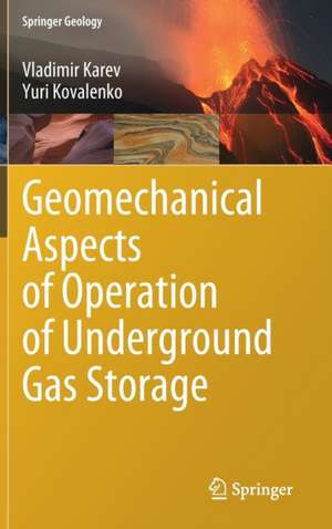 Geomechanical Aspects of Operation of Underground Gas Storage de Vladimir Karev