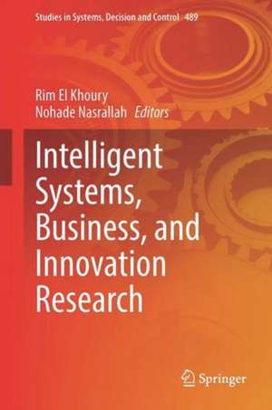 Intelligent Systems, Business, and Innovation Research de Rim El Khoury